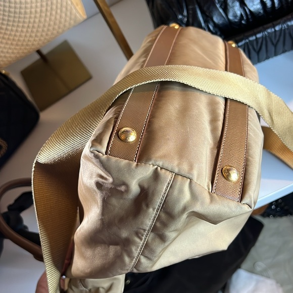 Prada EUC Crossbody or Handbag Leather and Nylon - Picture 8 of 9